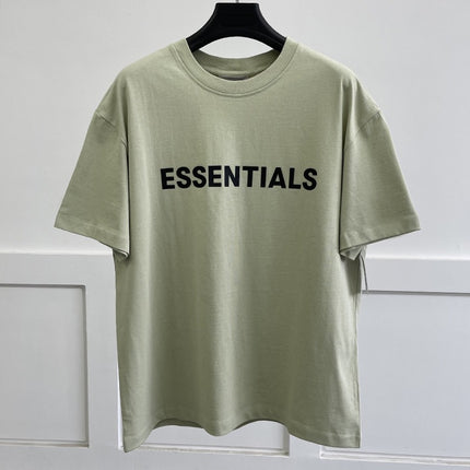 Camiseta unisex de algodón Fear of God Essentials negra
