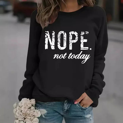 Sudadera NOPE Roja - tugranalmacen.com