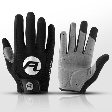 Guantes de ciclismo unisex enteros y acolchados en gel