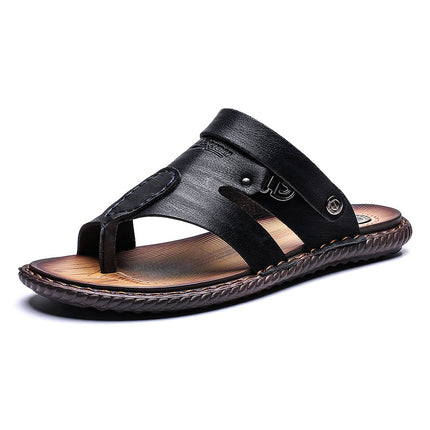 Chanclas grandes de verano para hombre en microfibra