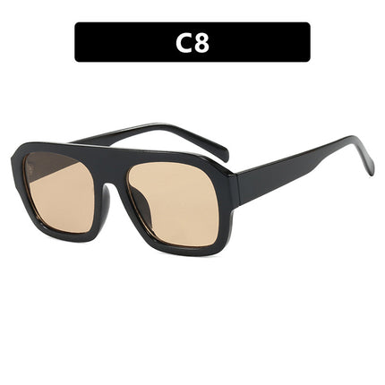 Gafas de sol cuadradas grandes para mujer con estuche incluido