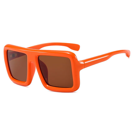 Gafas de sol cuadradas retro con protección UV