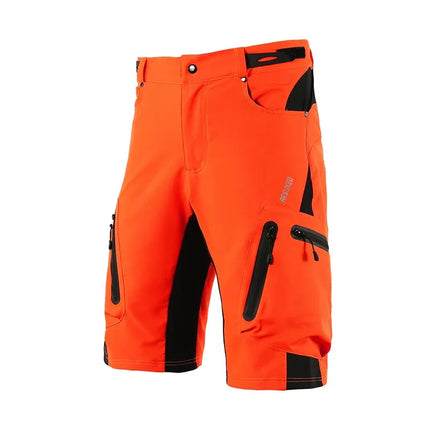 Pantalones cortos para Ciclismo MTB - Descenso color Naranja