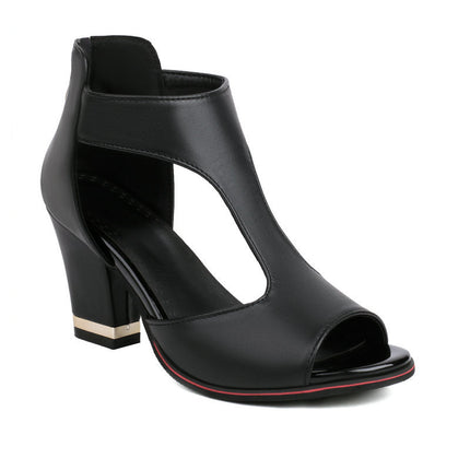 Sandalias de tacón alto con plataforma para mujer