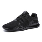 Zapatillas hombre transpirables para running con malla y suela de goma