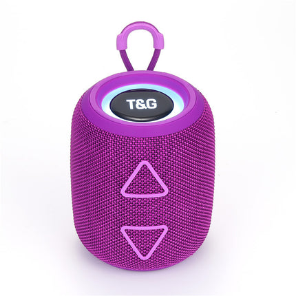 Altavoz Bluetooth portátil TG655 con luces LED para fiestas al aire libre