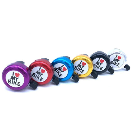 Timbre de aluminio para bici MTB en color negro