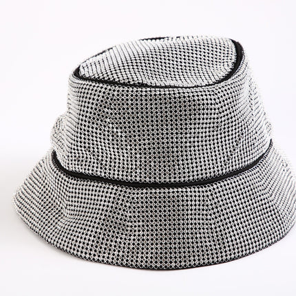 Sombrero de pescador unisex con detalles brillantes