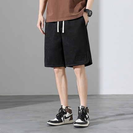 Pantalones cortos holgados de hombre