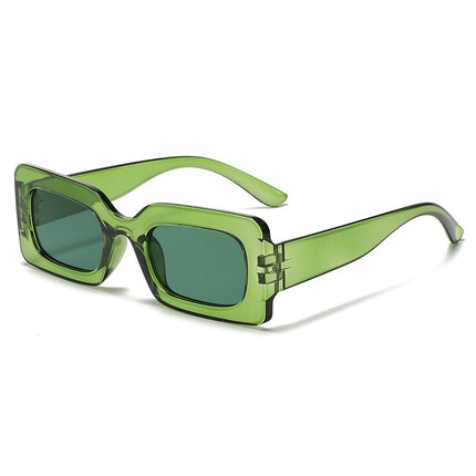 Gafas de sol retro color gris y marrón
