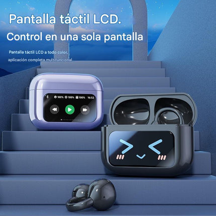 Auriculares Deportivos Bluetooth 5.4 Resistentes al Agua-Clip Abierto