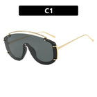 Gafas de sol modernas de una sola pieza con montura grande - tugranalmacen.com