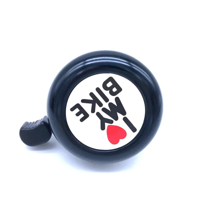Bicycle Mountain Bike Bell New Aluminum Car Bell I Love My Bike Mini Bell Love Bell - tugranalmacen.com