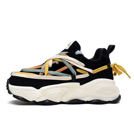 Zapatillas deportivas chunky multicolor para hombre New Ishta