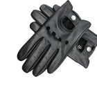 Guantes de cabritilla color marrón rojizo