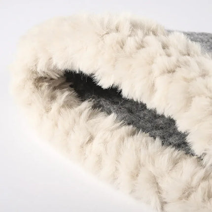 Gorro de punto con dobladillo difuso - tugranalmacen.com