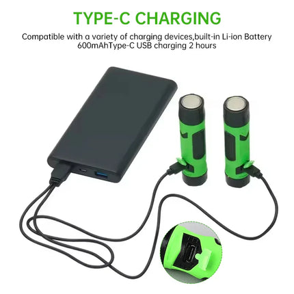 Luz LED para cuello, recargable por USB, ajustable 120 grados. - tugranalmacen.com