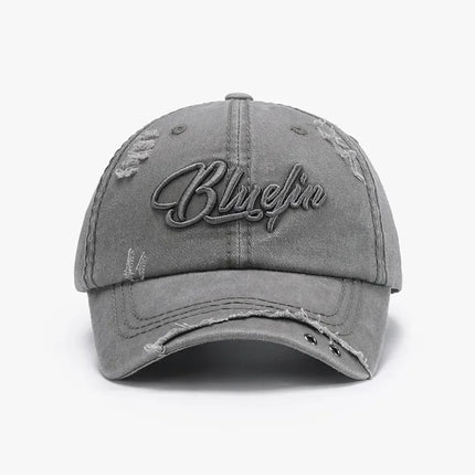 Gorra de béisbol de algodón con letras bordadas - tugranalmacen.com