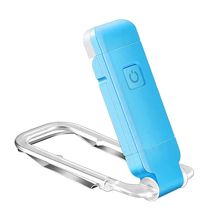 Mini luz de lectura portátil con clip plegable y protección ocular USB - tugranalmacen.com