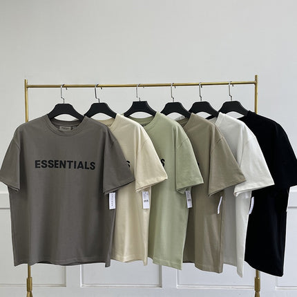 Camiseta unisex negra Fear of God Essentials