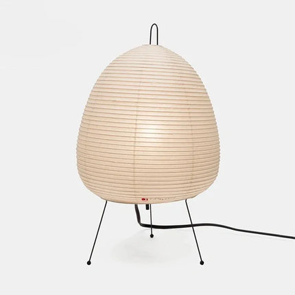 Lámpara de mesa de papel de arroz retro japonesa estilo wabi sabi - tugranalmacen.com