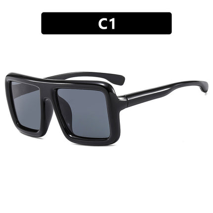 Gafas de sol cuadradas retro con protección UV