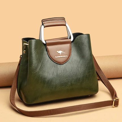 Cross shoulder bag women's handbag women's bucket bag - tugranalmacen.com