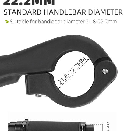 Ergonomic Design MTB Bicycle Road Gravel Mountain Bike Handlebar Bar Ends Gravel Bike Accessories Bike Grips - tugranalmacen.com