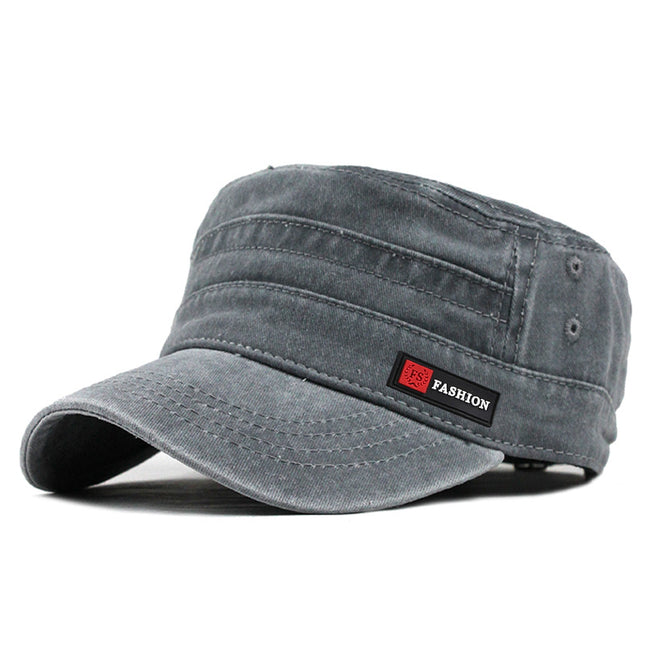 Gorra FS de algodón de copa plana