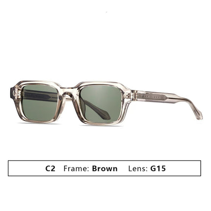 Gafas de sol unisex cuadradas con protección UV