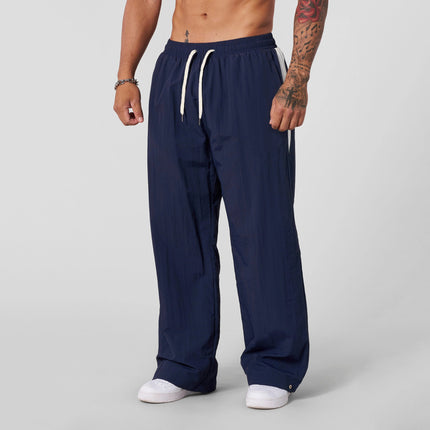 Pantalones de algodón y lino de hombre para entretiempo