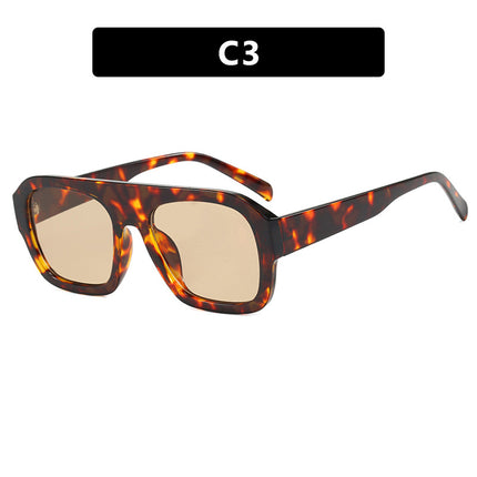 Gafas de sol cuadradas grandes para mujer con estuche incluido