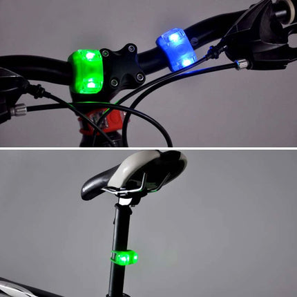 Pilotos en silicona para bicicleta, delanteros y traseros