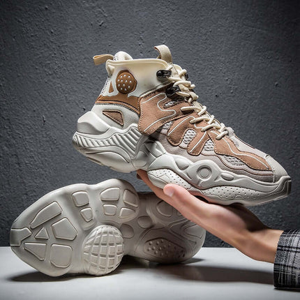 Zapatillas de caña alta para hombre estilo urbano