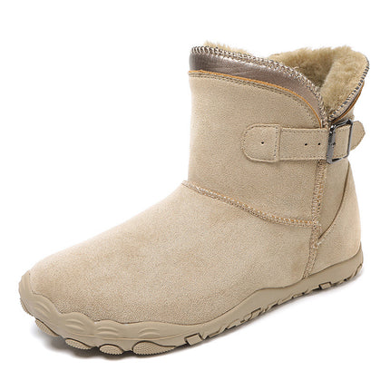 Botas de nieve unisex con forro cálido y suela segura