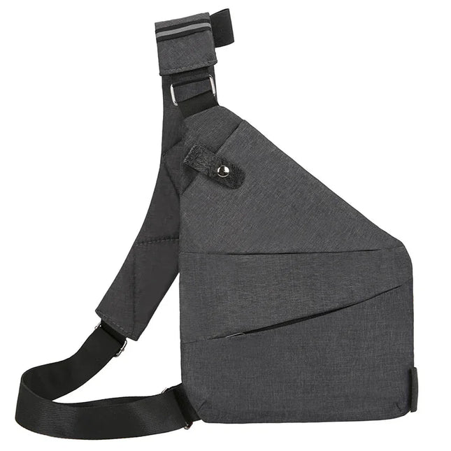 Bandolera-Riñonera In-City multifuncional, bolso de hombro antirrobo, bolso de pecho ligero y ajustado. - tugranalmacen.com