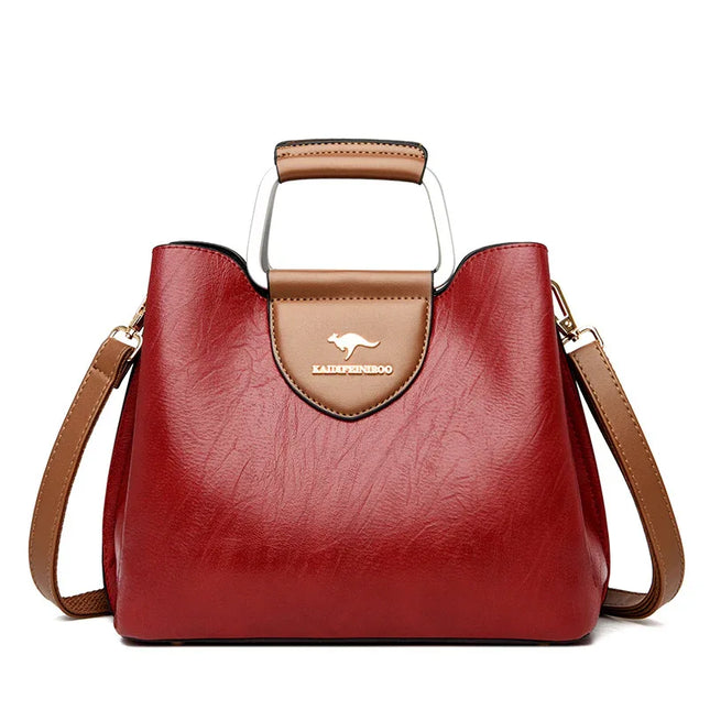 Bolso tipo Bucket en color negro