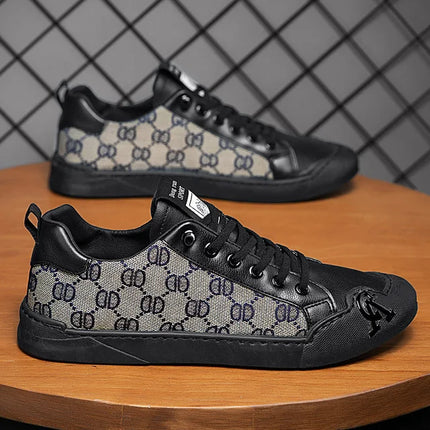 Zapatillas transpirables de verano con cordones para hombre