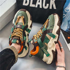 zapatillas deportivas AJF multicolor suela gruesa antideslizante para deporte y moda urbana