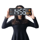 reloj digital de pared LED con pantalla grande