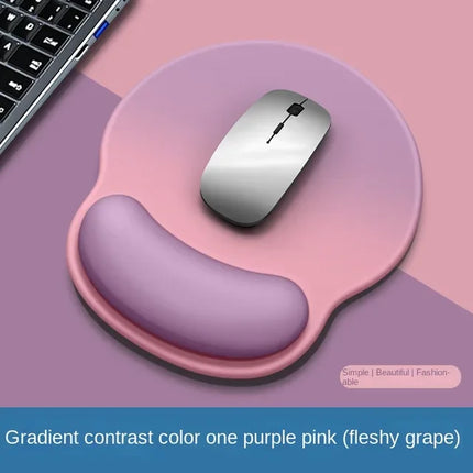 Gradient Mouse Pad Wrist Guard with Logo Female Wrist Guard Mouse Pad Wrist Support Computer Silicone Mouse Pad Wholesale - tugranalmacen.com
