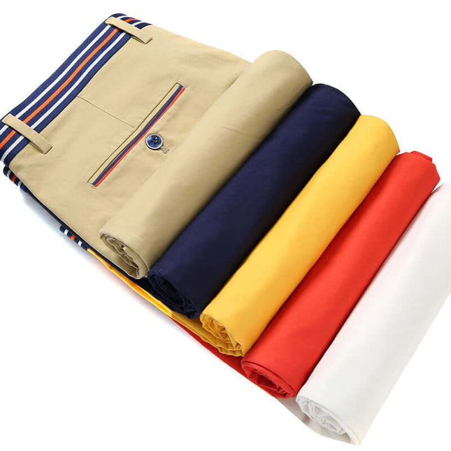 Pantalones cortos casuales de hombre Rilltoss con tejido elástico y antiestático varios colores