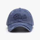 Gorra de béisbol de algodón con letras bordadas - tugranalmacen.com