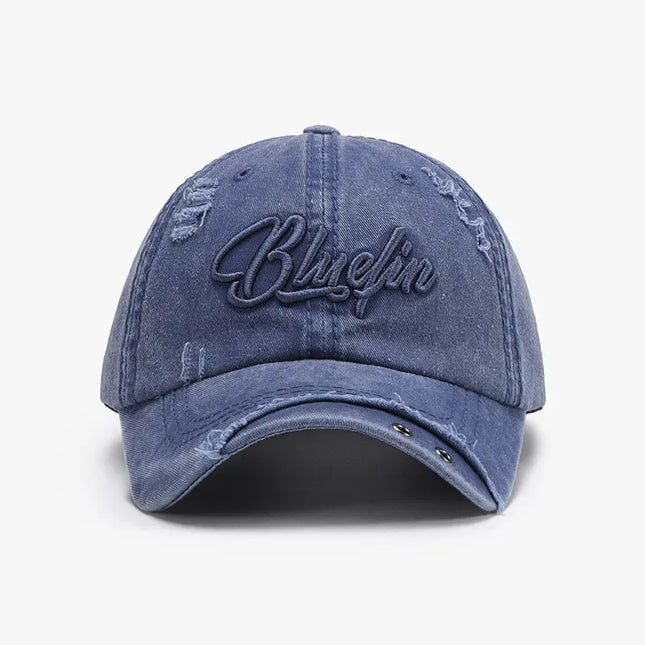 Gorra de béisbol de algodón con letras bordadas - tugranalmacen.com