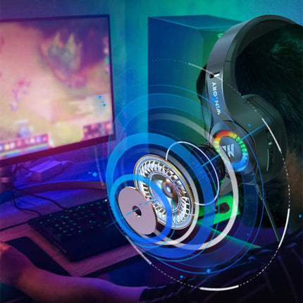 Auriculares para juegos, con cable y luminosos