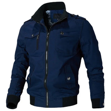 Chaqueta bomber para hombre, ideal para primavera y otoño
