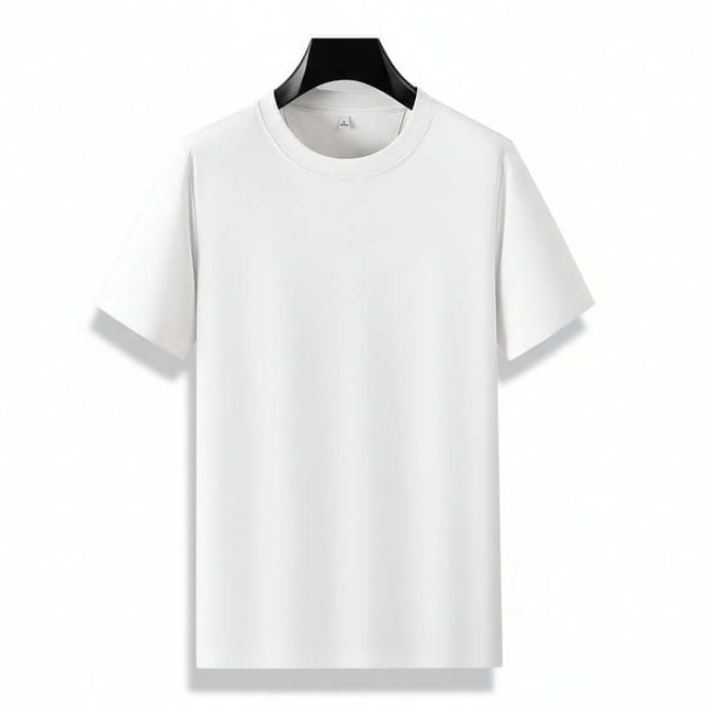 Camiseta básica de hombre en azul claro