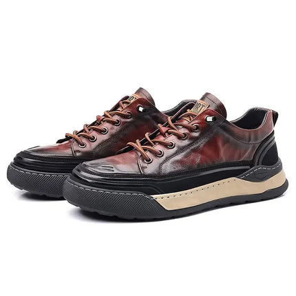 Zapatillas deportivas de piel negras