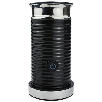 Máquina automática para espumar leche caliente y fría en color negro