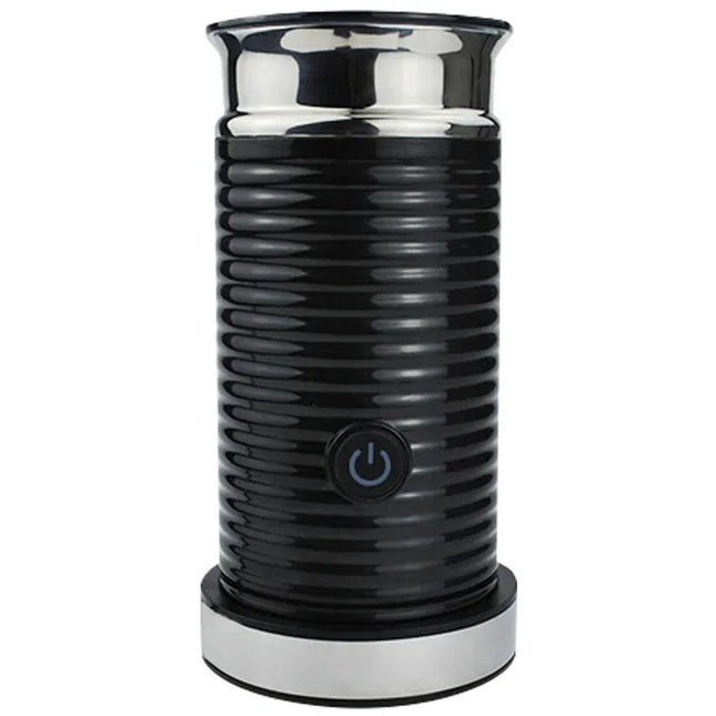 Máquina automática para espumar leche caliente y fría en color negro